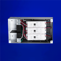 LED power supply, 100-300W at 24VDC, featuring Thomas Research Driver and DT-6 Decoders. Prewired with terminal blocks and offers both recessed or surface mounting options