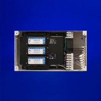 100-300W at 24VDC power supply for tunable white applications. Features 100W LED drivers, TW dimming, and dual 0-10V inputs for intensity and color. Offers surface or recess mounting options.