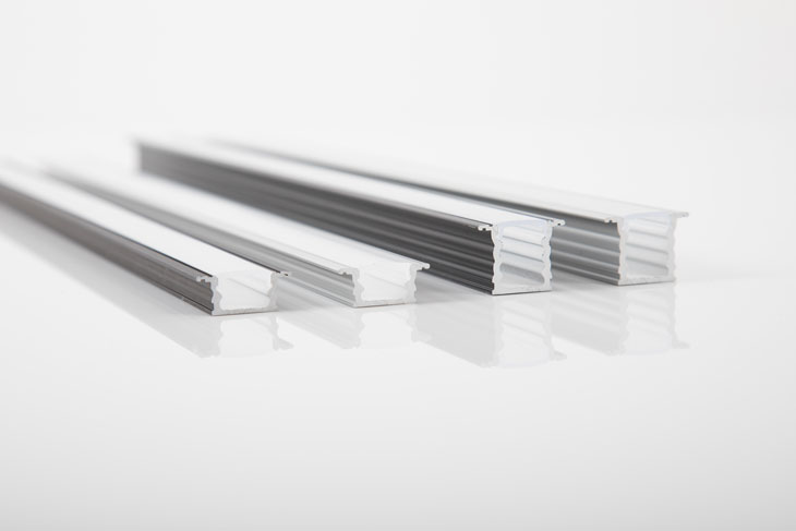 Q-Tran WhiteOptic technology for aluminum extrusions