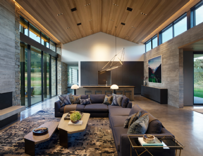 LED Lighting at Private Residence, Wyoming