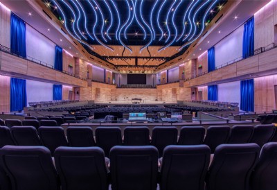 LED Lighting at AISD Center for Visual and Performing Arts