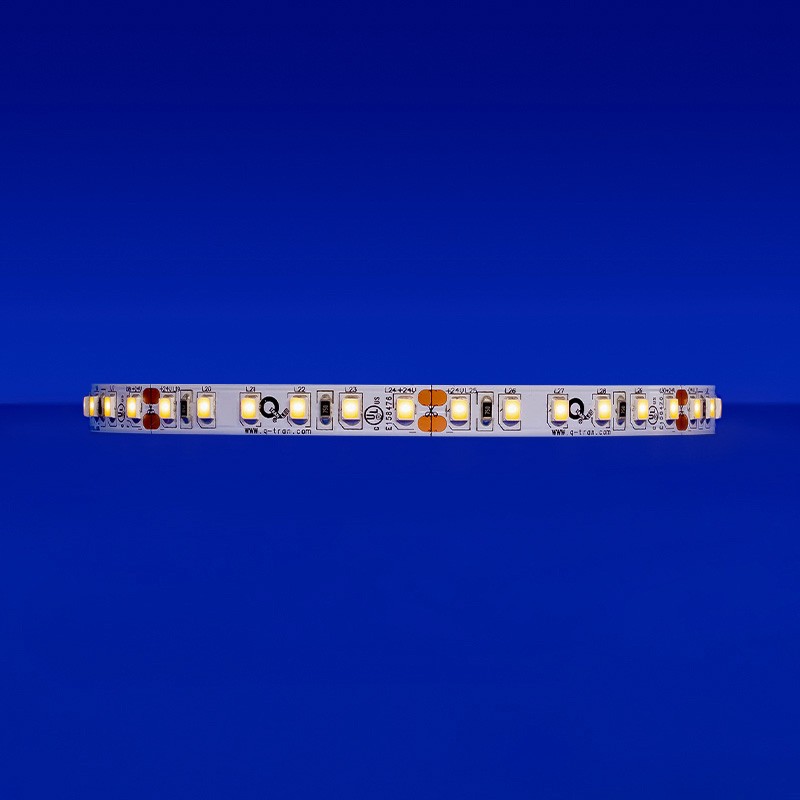 SD-SW24/1.0 LED strip illuminates at 3000K with 109 lm/ft and 6 diodes every 2 inches, available in multiple CCTs and suitable for both dry and wet locations.