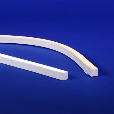 KURV-SW - Side bend static white flexible encapsulated fixture
