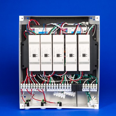 QT-CAB-eLED+DALI-DT8-AWN LED power supply cabinet.