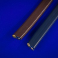  Dual-colored (grey and brown) wire designed for discreet blending in various environments. Boasts a 90&#176;C temperature rating, ideal for outdoor, underground, or indoor residential use. Unique design prevents water leakage and oxidation, ensuring dura